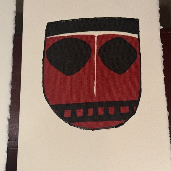 African Tribal Art Prints Set of 4 - Picture 6 of 7